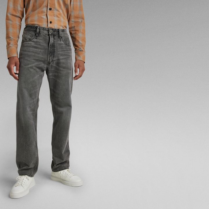 Type 49 Relaxed Straight Jeans | Grey | G-STAR® US