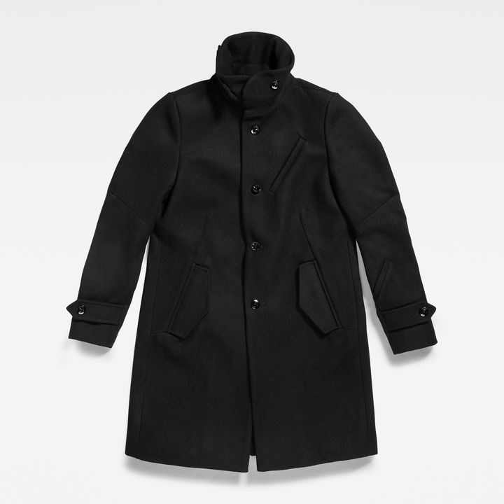 Empral Wool Trench | ブラック | G-STAR® JP