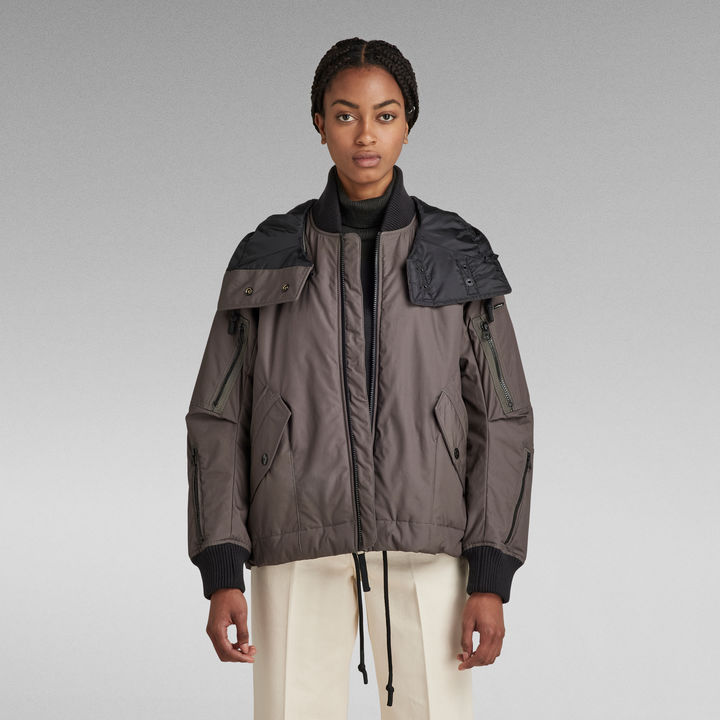 Multi Pocket Bomber Brown G STAR AE