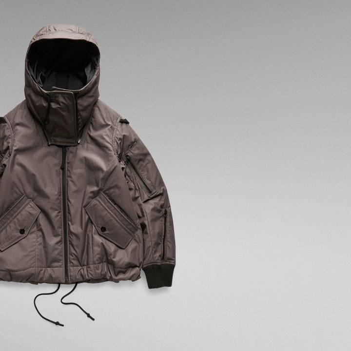 Multi pocket bomber jacket hotsell