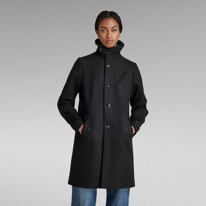 Empral Wool Trench | Black | G-STAR® TW