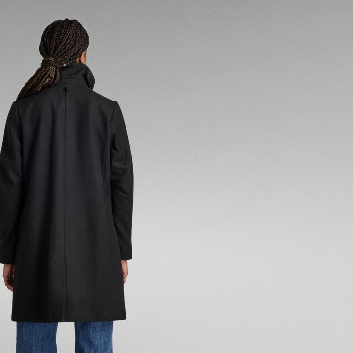 Empral Wool Trench Black G STAR CA