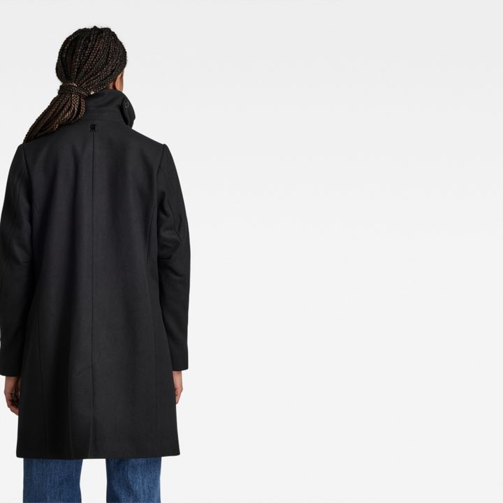 Empral Wool Trench Black G STAR TW