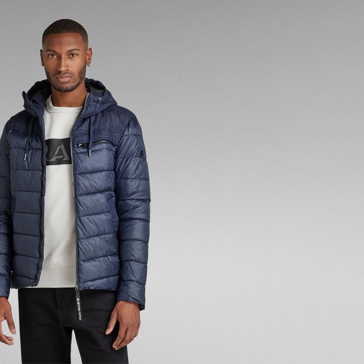 Attacc quilted hooded jacket hot sale
