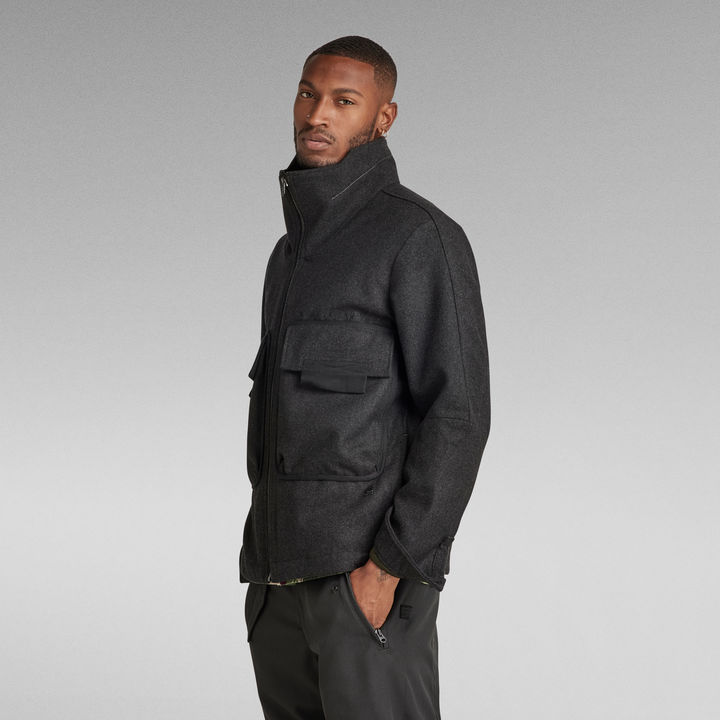G star wool jacket store