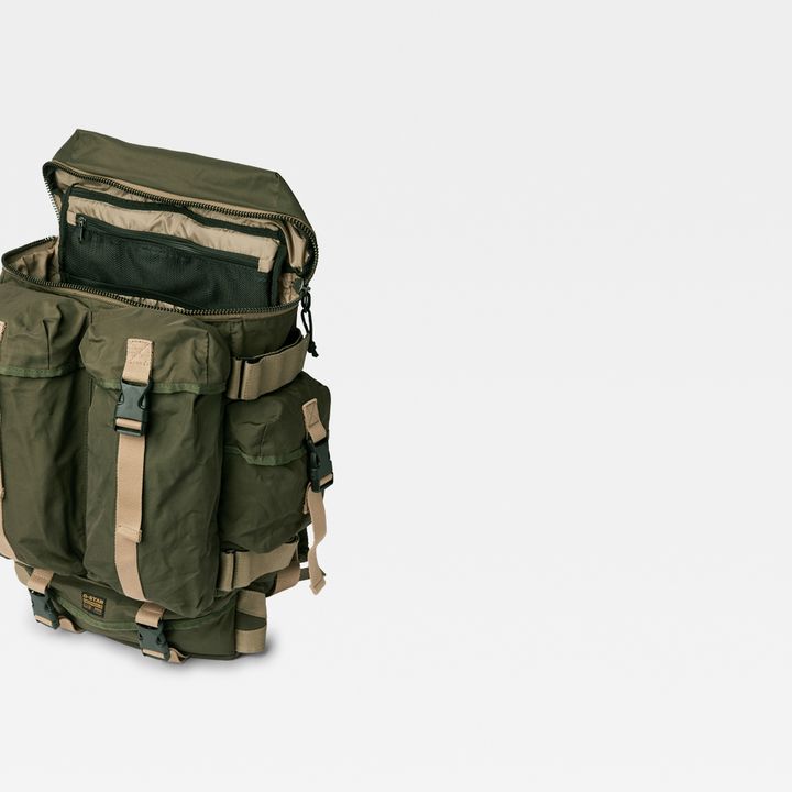 E Detachable Pocket Backpack | グリーン | G-STAR® JP