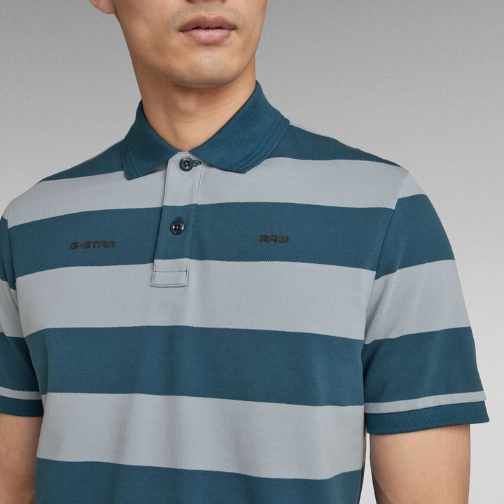 Linden Vertical Stripe Polo