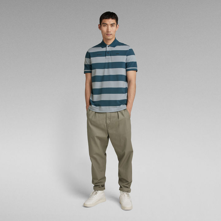 Wide Stripe Polo | Multi color | G-STAR® US