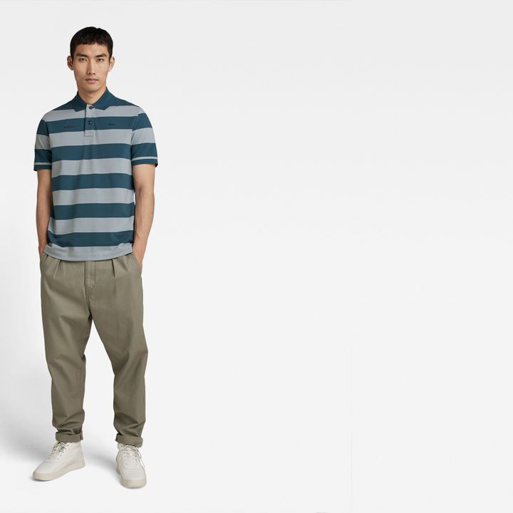 Linden Vertical Stripe Polo