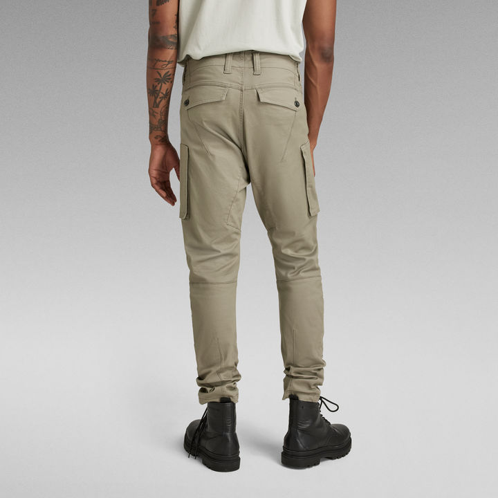 Zip Pocket 3D Skinny Cargo Pants