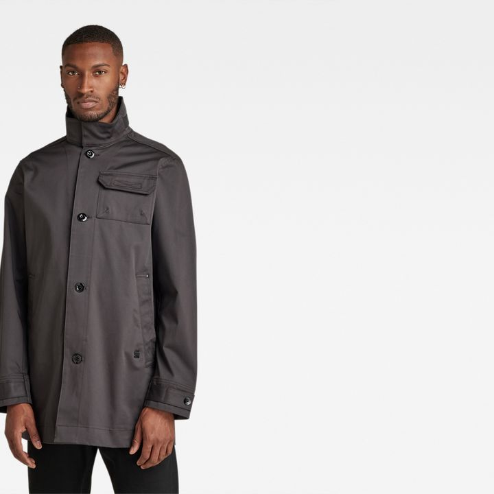 Utility Trenchcoat Grau G STAR DE