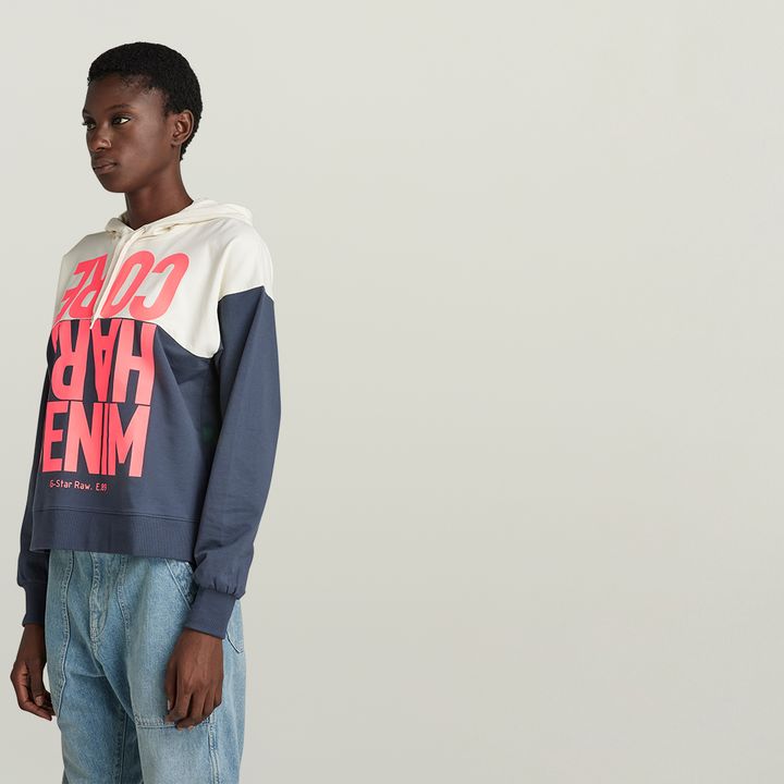 Denim hoodie shirt best sale