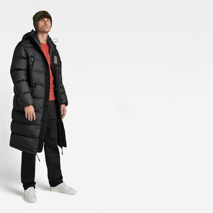 G star alaska boyfriend long coat sale