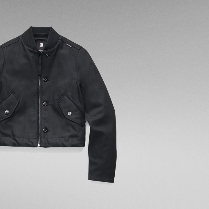 Drawstring Bomber Jacket
