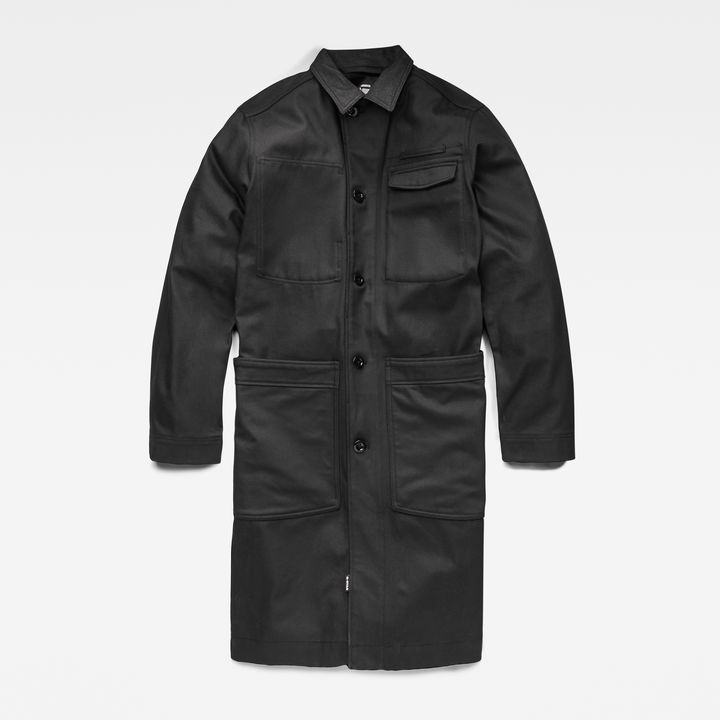 Patched Pocket Trench | Black | G-STAR® GR