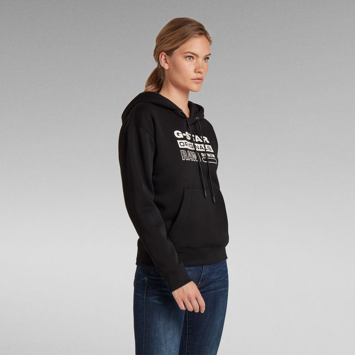 G star hoodie black new arrivals