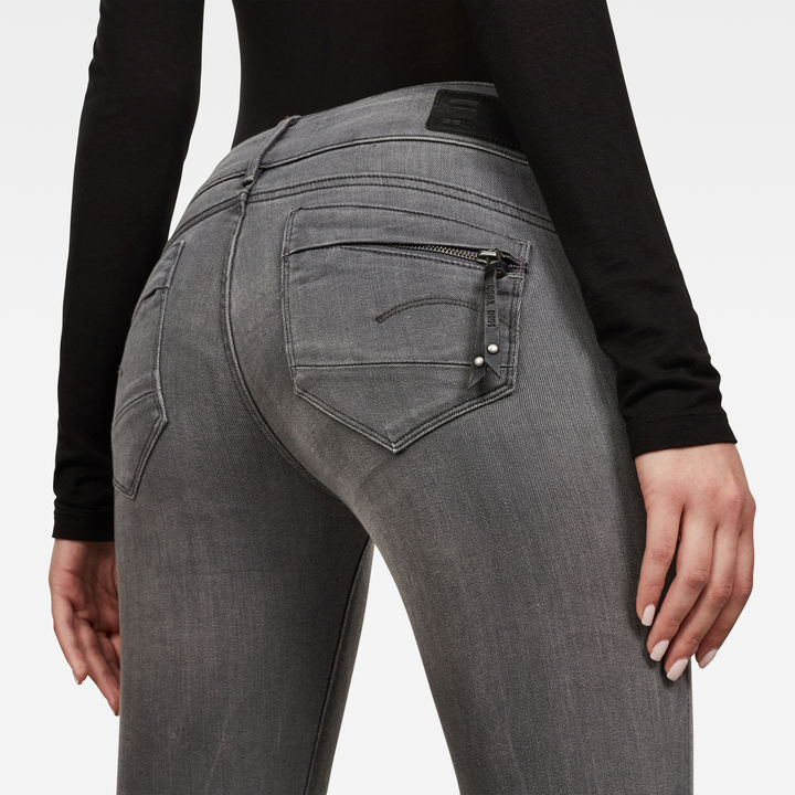 Midge Cody Mid Skinny Jeans | グレー | G-STAR® JP