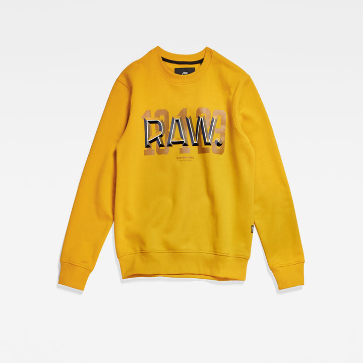 Raw Dot Sweater Yellow G STAR CA