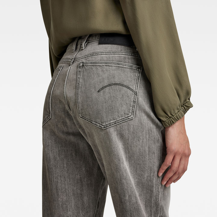 Janeh Ultra High Mom Ankle Jeans | Grey | G-STAR® RO
