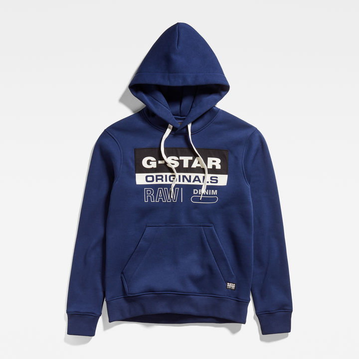 G star raw millionth denim hoodie
