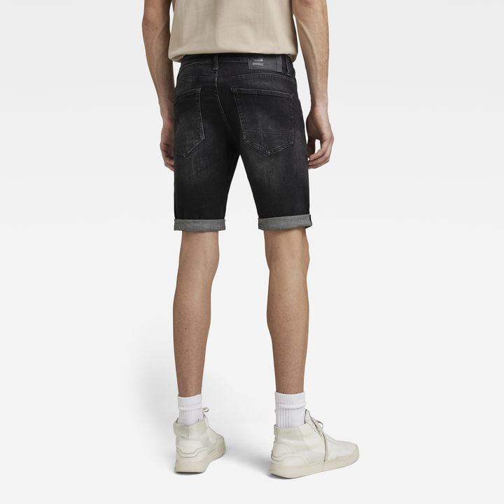 3301 Slim Denim Shorts Grey G STAR PT