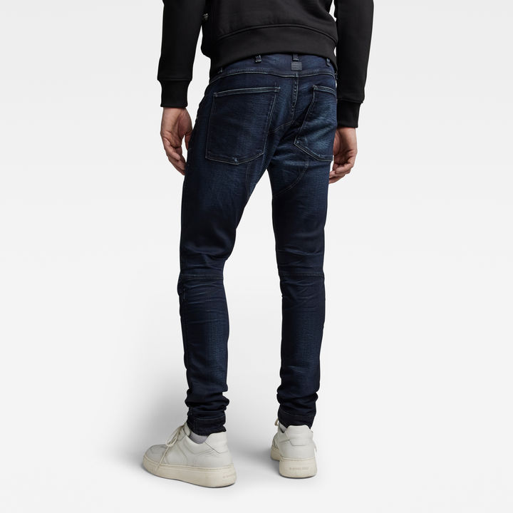5620 3D Zip Knee Skinny Jeans | Dark blue | G-STAR® US