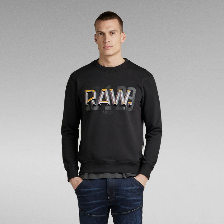 Raw Dot Sweater | Black | G-STAR® US