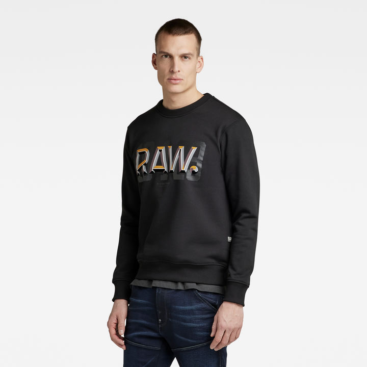 Raw Dot Sweater Black G STAR GB