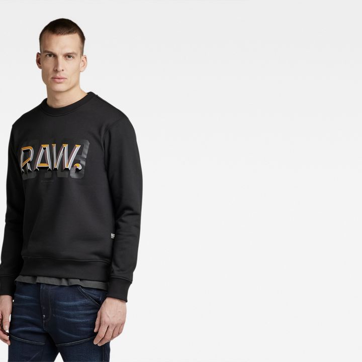 Raw Dot Sweater Black G STAR GB