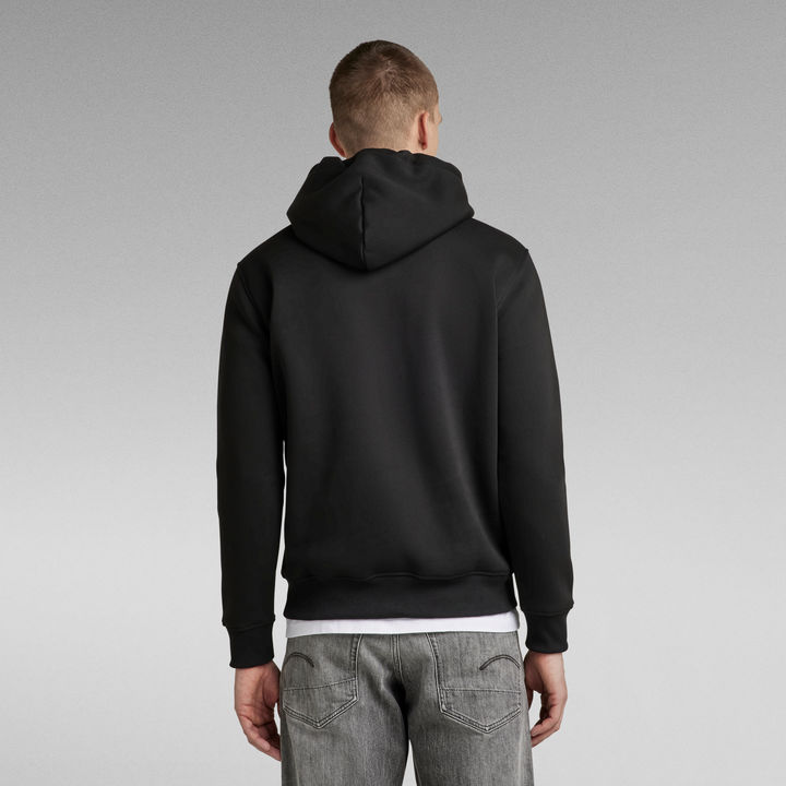 Colorblock Originals Logo Hoodie Black G STAR AU