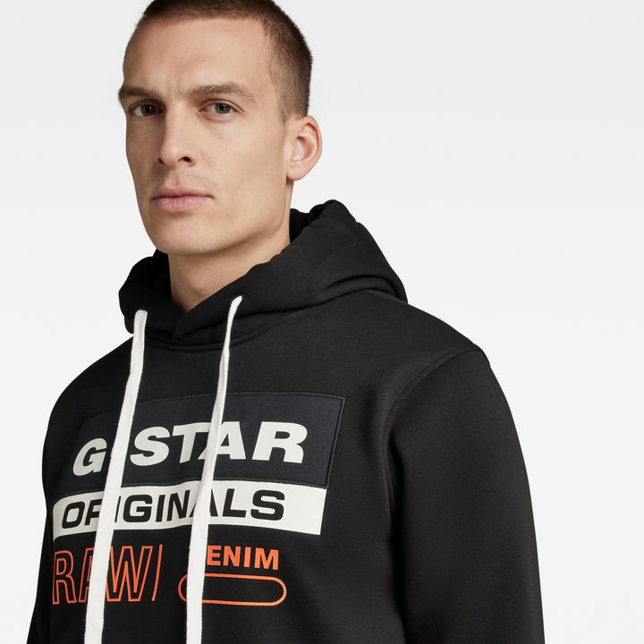 Colorblock Originals Logo Hoodie