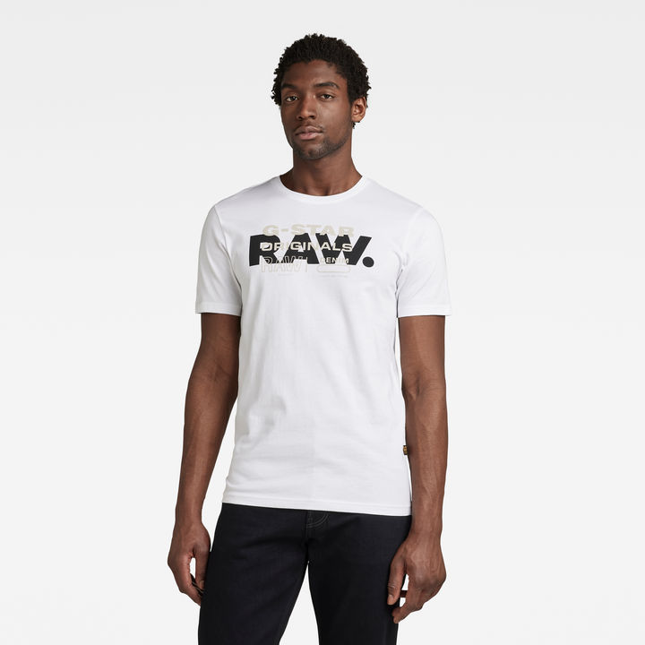 G star raw white shirt shop