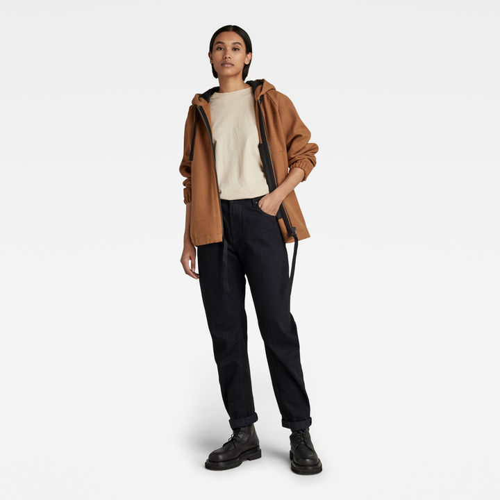 Wool Hoody Jacket | Brown | G-STAR® EE