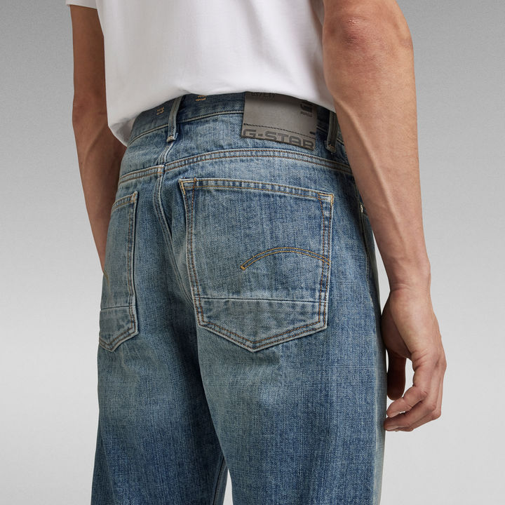 Triple A Regular Straight Selvedge Jeans | Medium blue | G-STAR® US