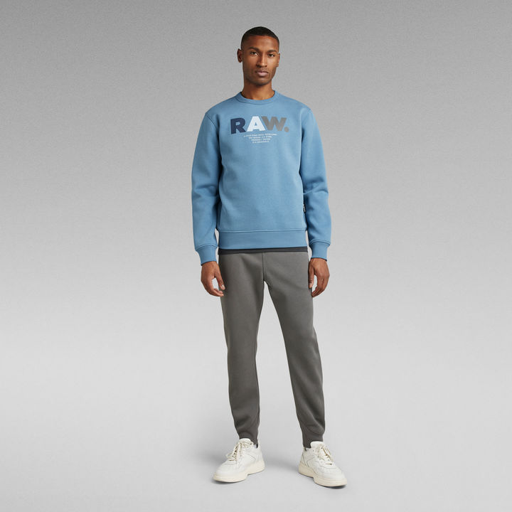 Blue and gray sweater clearance