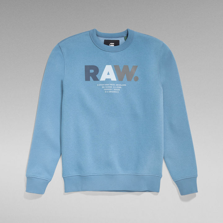 Multi Colored RAW. Sweater Medium blue G STAR TW