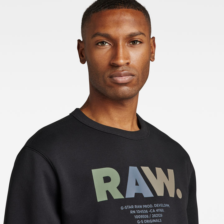 Multi Colored RAW. Sweater Black G STAR US