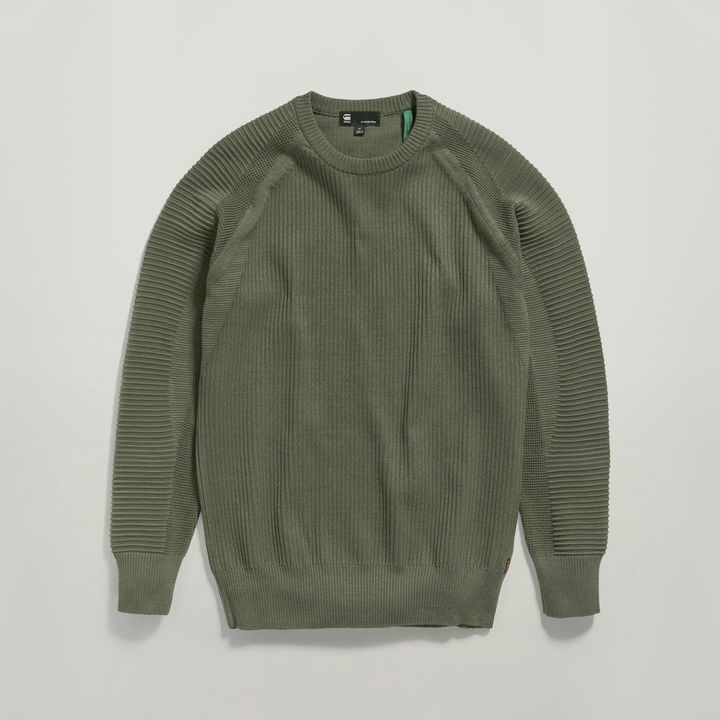 3D Biker Knitted Sweater