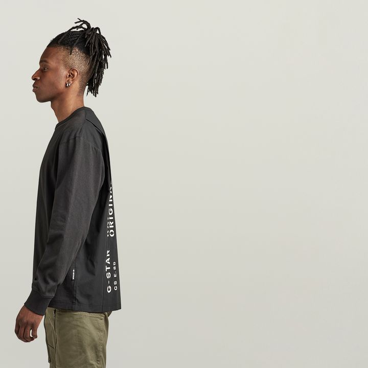 Utility Mix Boxy T-Shirt | Black | G-STAR® US