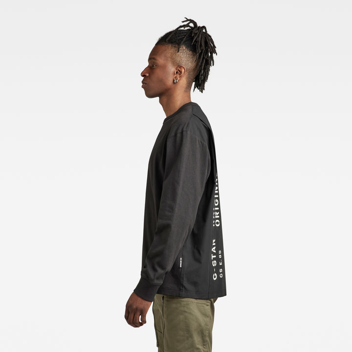Utility Mix Boxy T-Shirt | Black | G-STAR® US