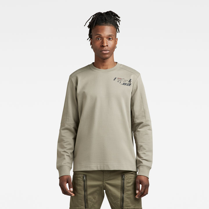 Lightweight Moto Sweater Green G STAR US
