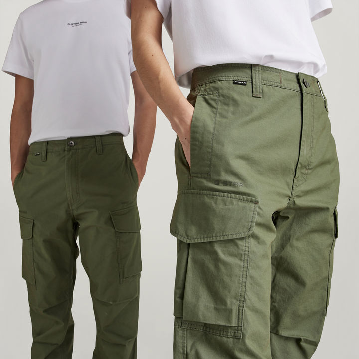 G star green cargo pants hot sale