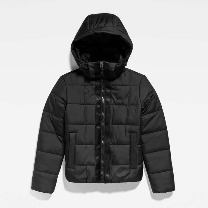 G STAR Women Meefic Hooded Padded Jacket Black Size S