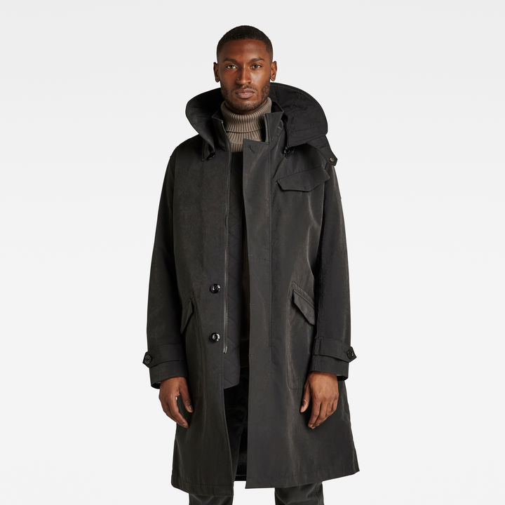 Belted Trench | Black | G-STAR® US