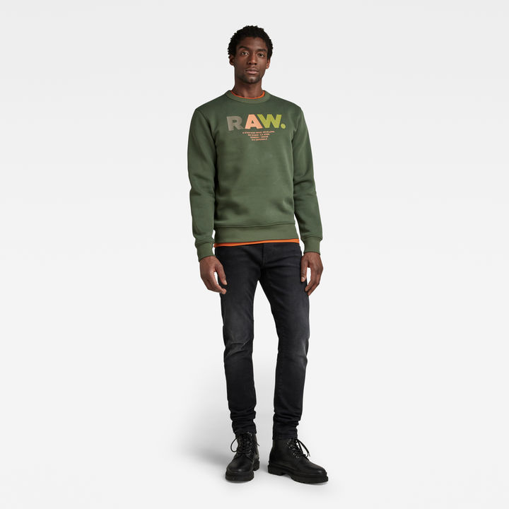 Multi Colored RAW. Sweater Green G STAR AU