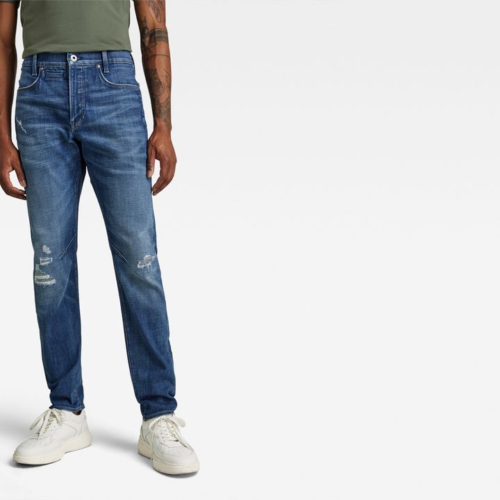 D-Staq 3D Slim Jeans | Medium blue | G-STAR® US