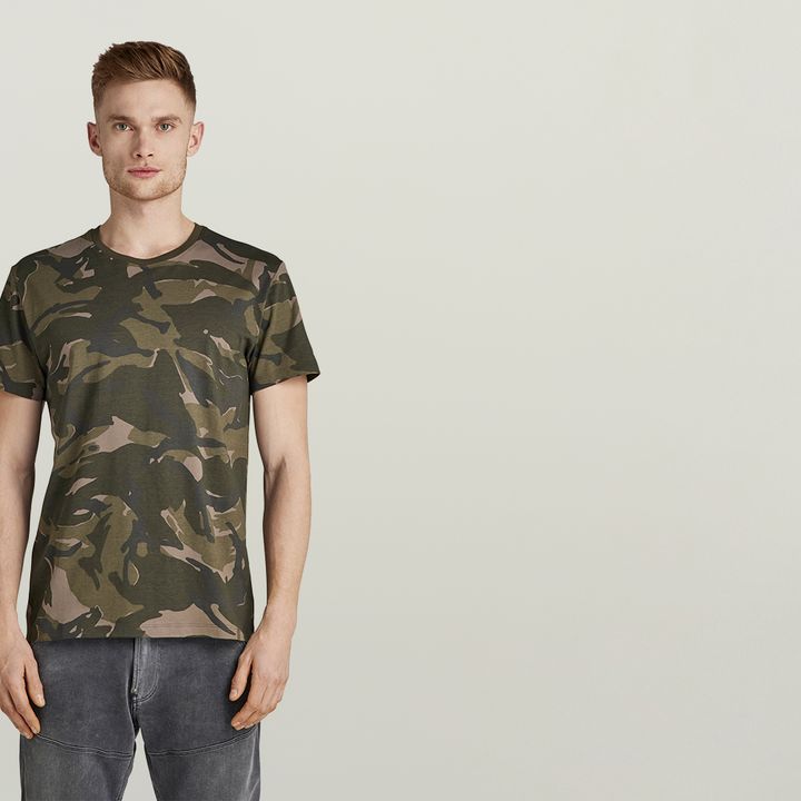 G star t shirt camouflage shop