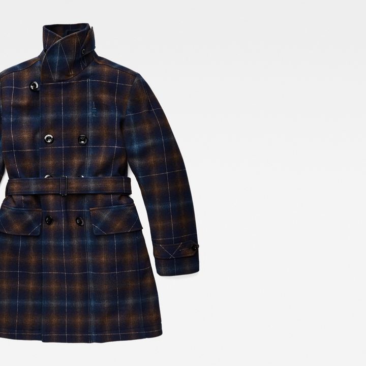 Multi colored wool coat new arrivals