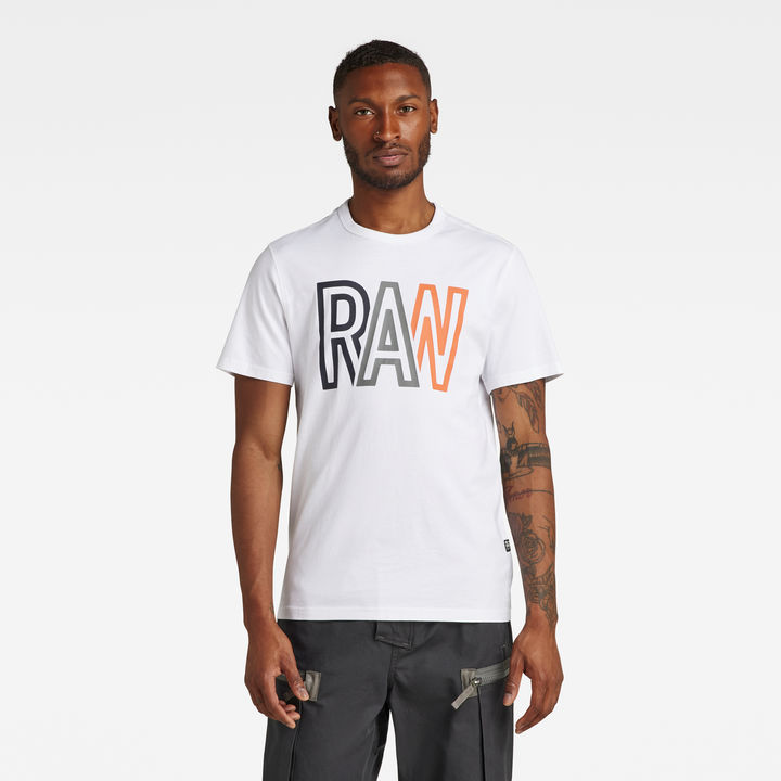Raw T Shirt White G STAR US