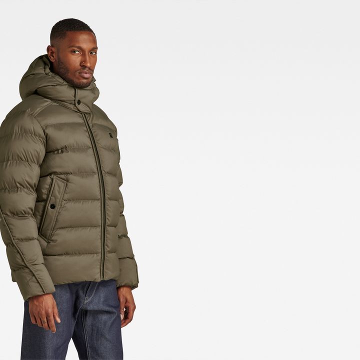 G star whistler hooded quilted jacket 2025